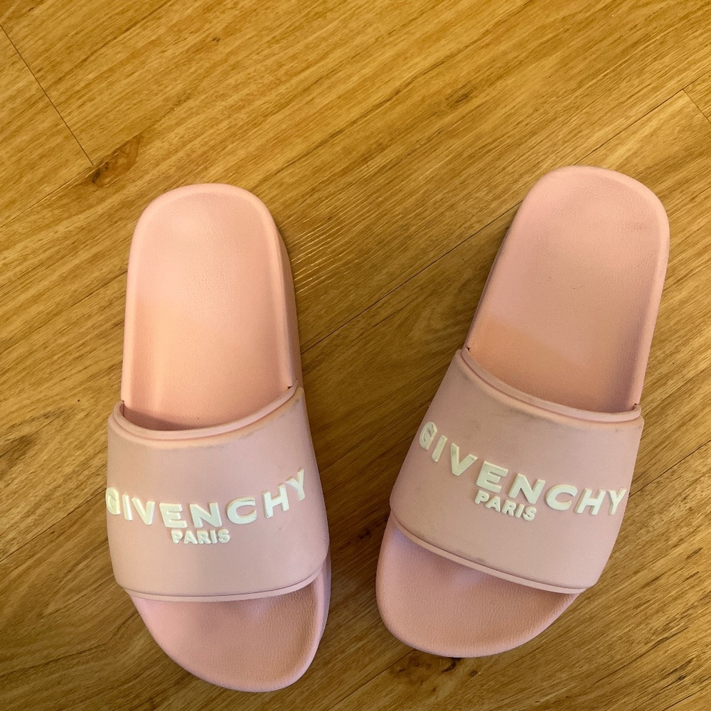 Authentic Givenchy Blossom Platform Sandal Pink 40